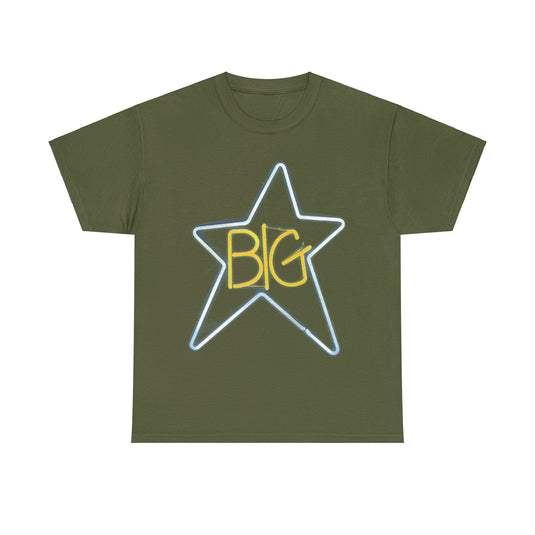 Big Star 1 Record Music Distressed Print T-shirt