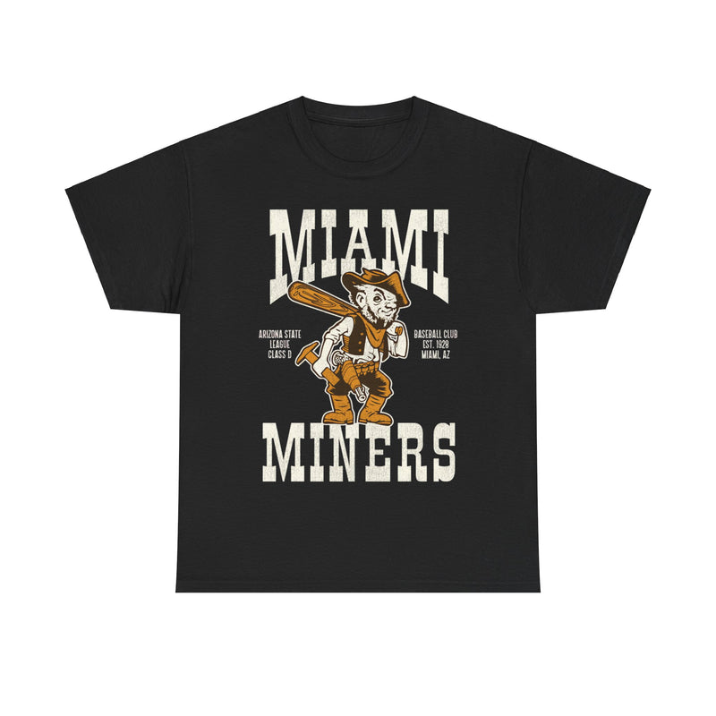 Load image into Gallery viewer, Miami Miners Nostalgic Retro Baseball Team T-shirt
