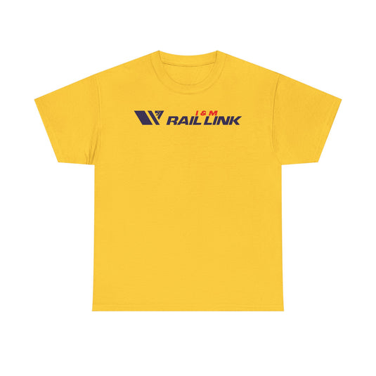 I&M Rail Link Railroad Vintage Train Railway Logo T-Shirt