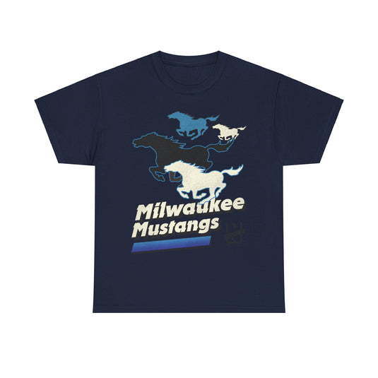 Milwaukee Mustangs Wisconsin Football Team T-shirt