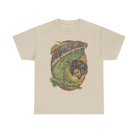 The Amazing Blacaman 1924 Hindu Animal Hypnotist Circus Performer T-shirt