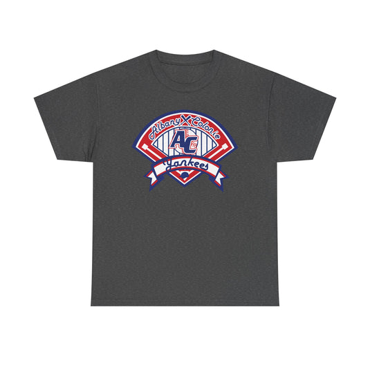 Albany Colonie Yankees 1983-1994 Nostalgic Baseball T-shirt