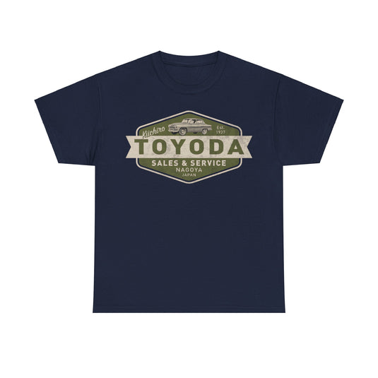 Kiichiro Toyoda Toyota Est 1937 Nagoya Japan Car T-shirt