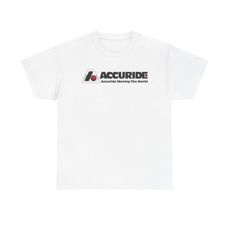 Load image into Gallery viewer, Accuride T-Shirt Defunct Moving Company Logo Tee Moving The World
