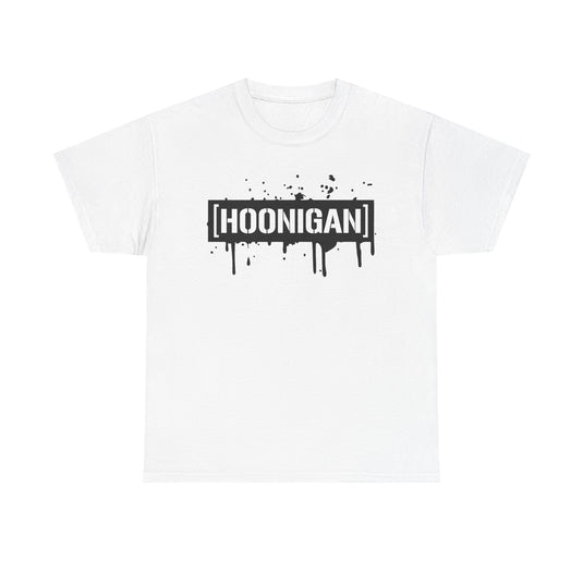Hoonigan T-Shirt Bankrupt Automotive Brand Defunct Company Logo Tee