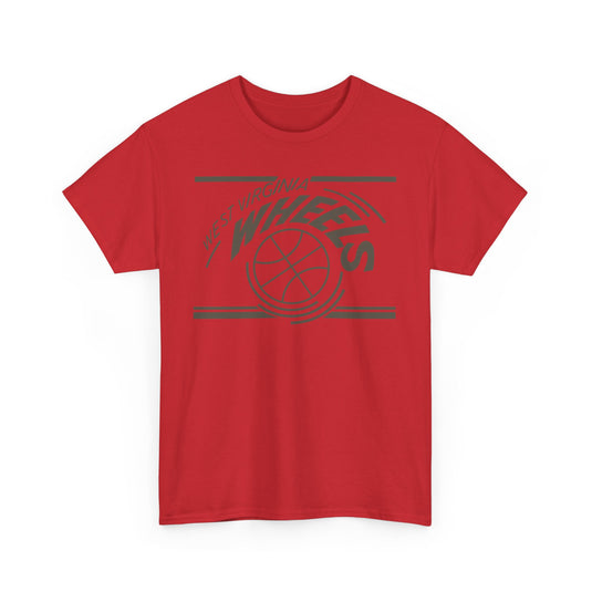 West Virginia Wheels Basketball 1978 All-American Alliance T-shirt