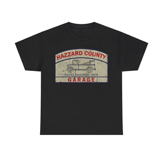 Hazzard County Garage Dukes Hazzard TV Show T-shirt