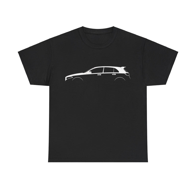 Load image into Gallery viewer, Mercedes-AMG A 45 W177 Silhouette Car T-shirt
