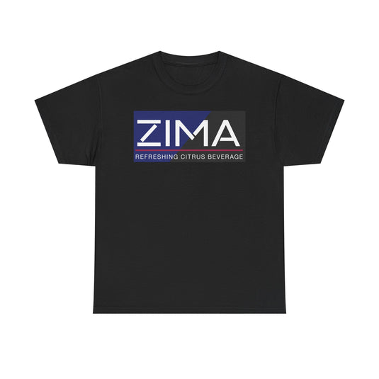 Zima Refreshing Citrus Beverage Logo T-Shirt
