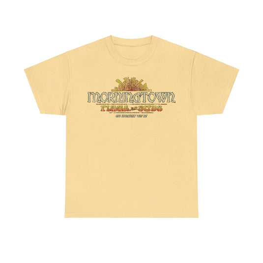 Morningtown Pizza Subs 1969 Restaurant Distressed Print T-shirt