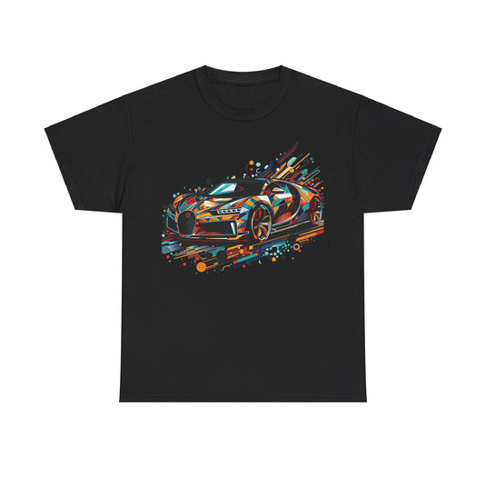 Bugatti Chiron Color Splash Car T-shirt