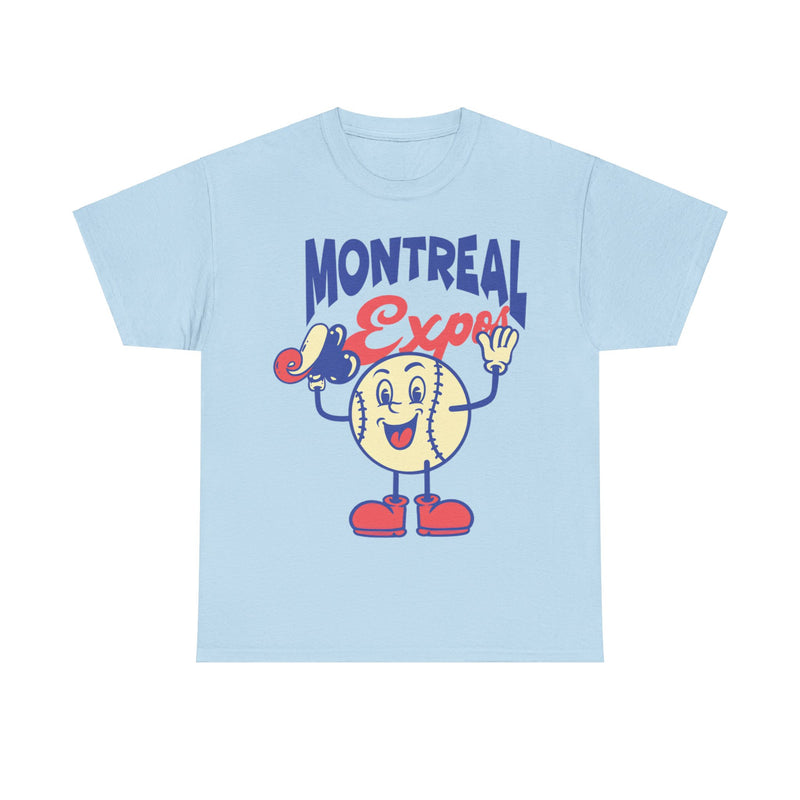 Load image into Gallery viewer, Montreal Expos Mascot Baseball T-shirt
