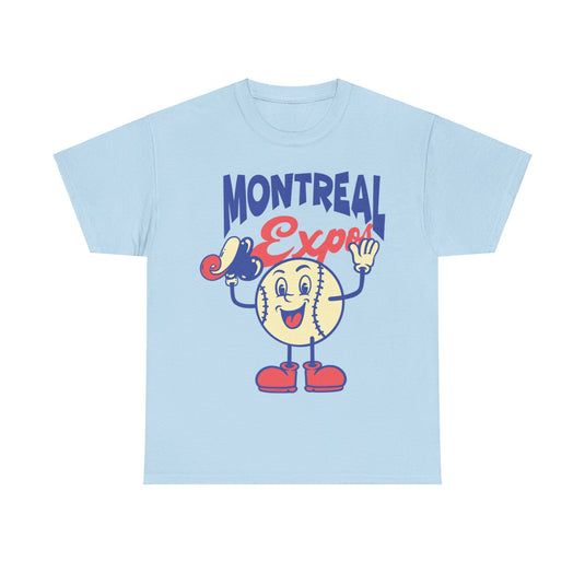 Montreal Expos Mascot Baseball T-shirt