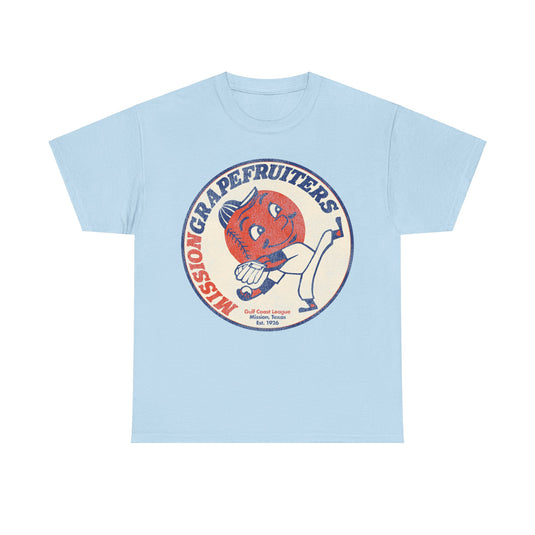 Mission Grapefruiters Nostalgic Retro Baseball Team T-shirt