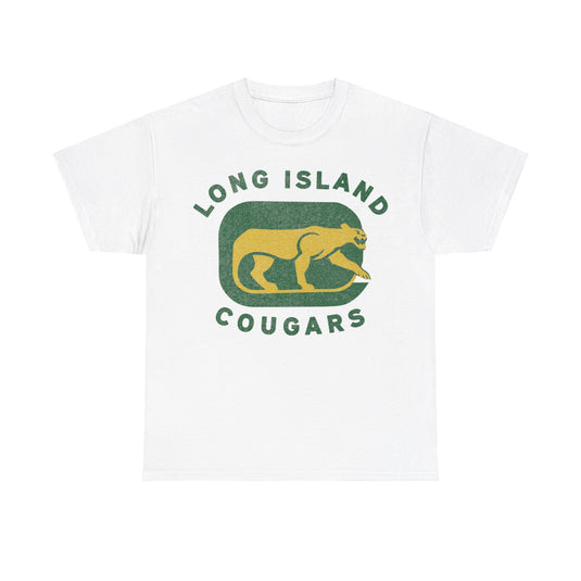 Long Island Cougars New York Hockey Team T-shirt