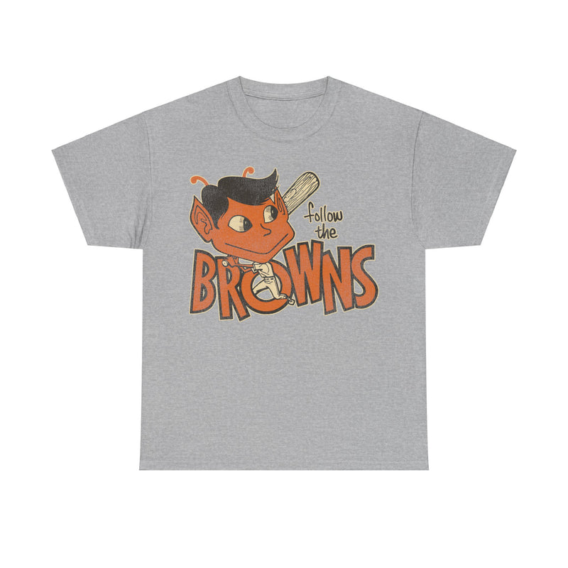 Load image into Gallery viewer, Follow the St Louis Browns Nostalgic Retro Baseball Team T-shirt
