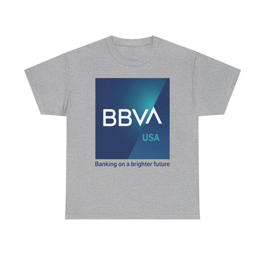 BBVA USA Banking T-Shirt - Brighter Future Logo - Financial Institution - Alabama Texas