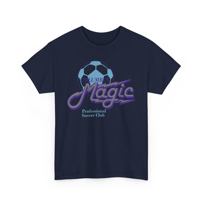 Load image into Gallery viewer, Columbus Magic Ohio American Soccer League &#39;79-&#39;80 T-shirt
