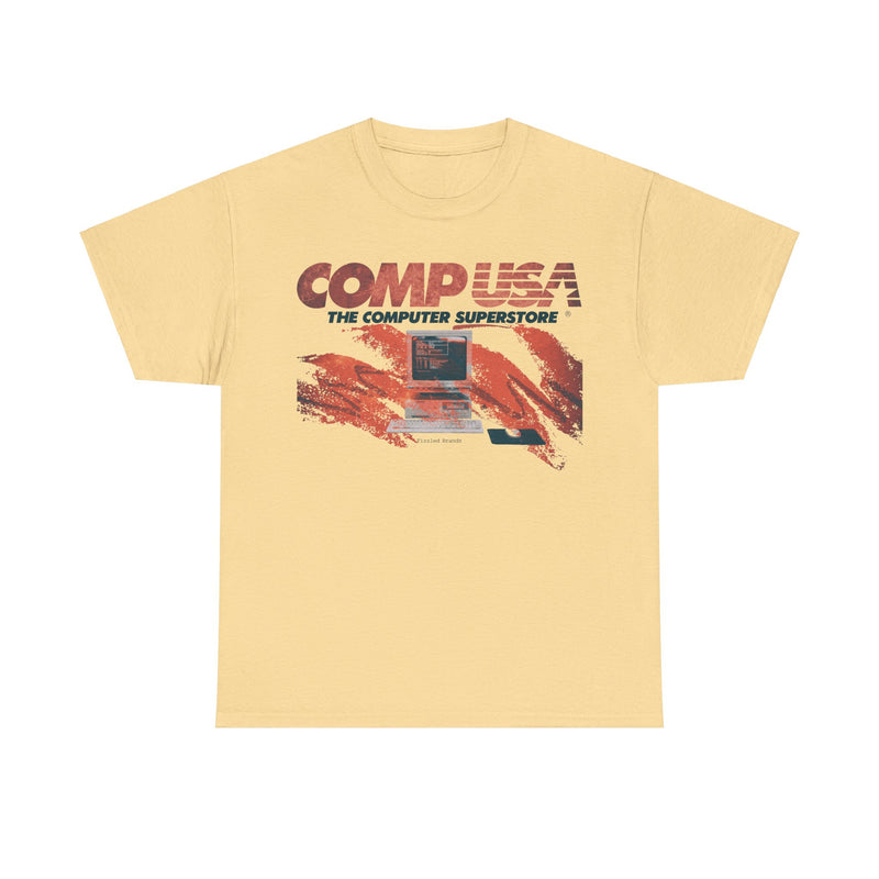 Load image into Gallery viewer, CompUSA Computer Electronics Superstore Nostalgic Tribute T-shirt
