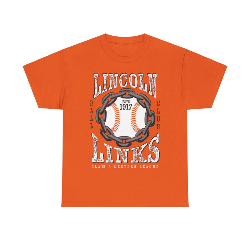 Load image into Gallery viewer, Lincoln Links Est 1917 Nebraska Baseball T-shirt
