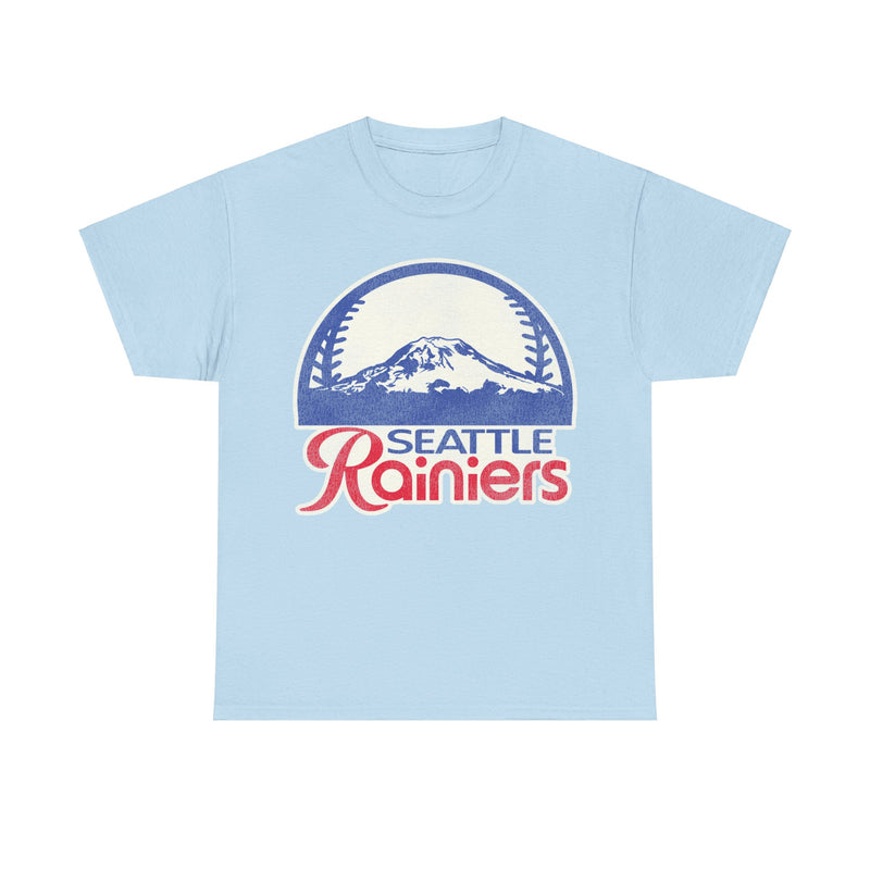 Load image into Gallery viewer, Seattle Rainiers Mountain Nostalgic Retro Baseball Team T-shirt
