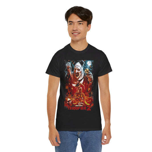 Terrifier 2 Horror Slasher Movie T-shirt