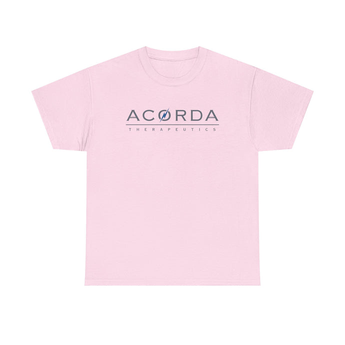 Acorda Therapeutics T-Shirt Defunct Pharmaceutical Company Logo Medical Tee