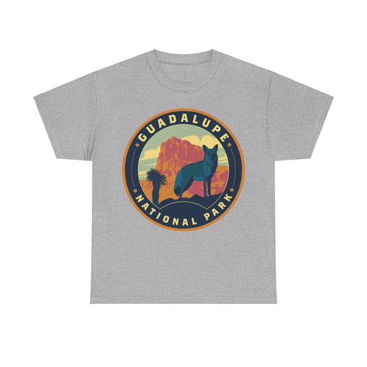 Guadalupe Mountains National Park Texas Round Logo T-shirt