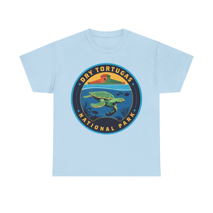 Dry Tortugas National Park Florida Round Logo T-shirt