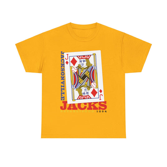 Jacksonville Jacks Est 1894 Texas Baseball T-shirt