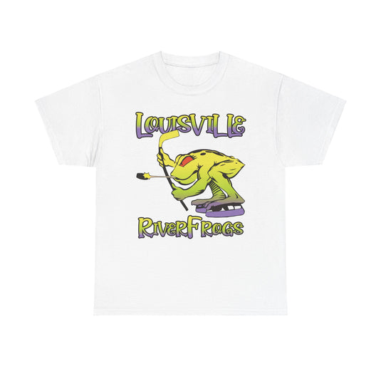 Louisville RiverFrogs East Coast Hockey League 1995-1998 Kentucky T-shirt