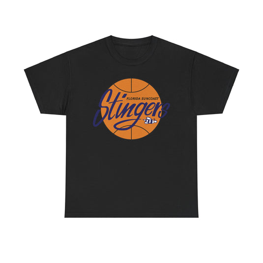 Florida Stingers CBA Basketball 1985-1986 T-shirt