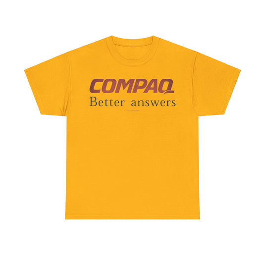 Compaq Computers Nostalgic Retro Logo T-shirt