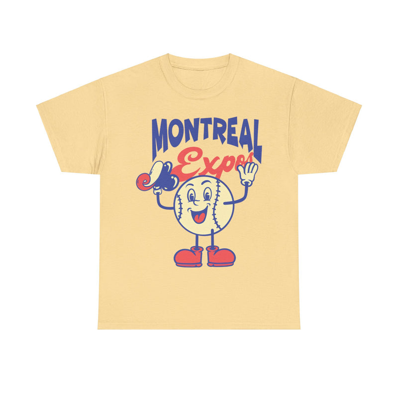 Load image into Gallery viewer, Montreal Expos Mascot Baseball T-shirt
