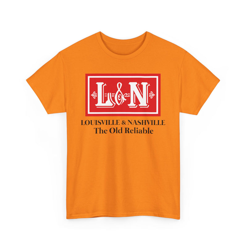 Load image into Gallery viewer, Louisville Nashville Old Reliable Railroad Vintage Train Logo T-Shirt
