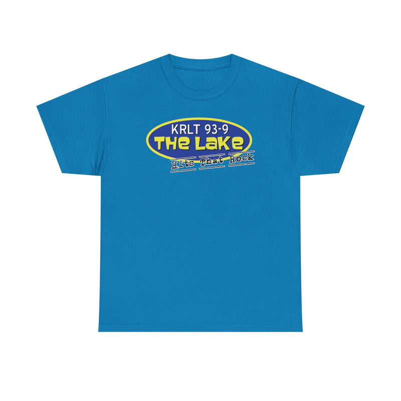 Load image into Gallery viewer, KRLT 93.9 The Lake T-Shirt - Radio Station Logo Tee - Rock Music
