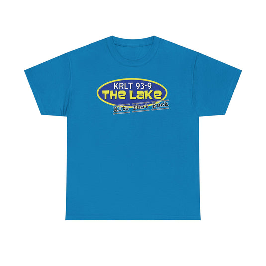 KRLT 93.9 The Lake T-Shirt - Radio Station Logo Tee - Rock Music