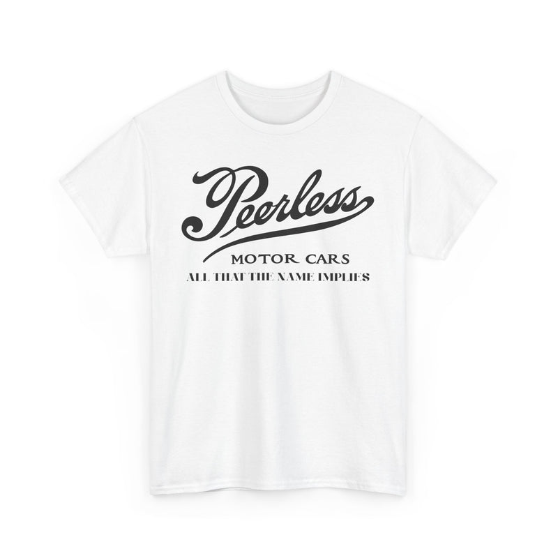 Load image into Gallery viewer, Peerless Motor Cars All That The Name Implies Vintage Logo T-shirt

