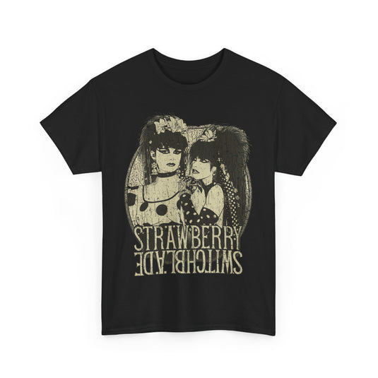 Strawberry Switchblade 1981 Jill Bryson Rose McDowal Scotland Pop Band T-shirt