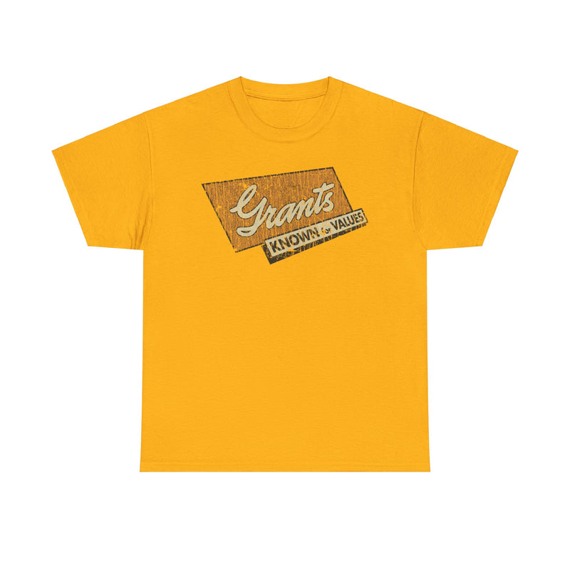 Load image into Gallery viewer, WT Grant Retail Store Grants Known For Values T-shirt
