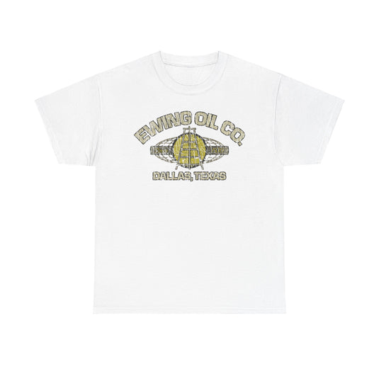 Ewing Oil Company Dallas Texas TV Show T-shirt