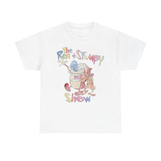 Ren Stimpy Logo Animated TV Show T-shirt