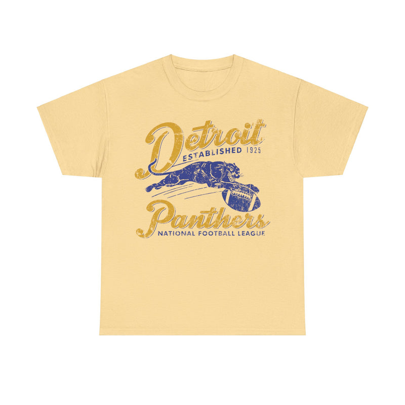 Load image into Gallery viewer, Detroit Panthers Est 1925 Michigan Football Team T-shirt
