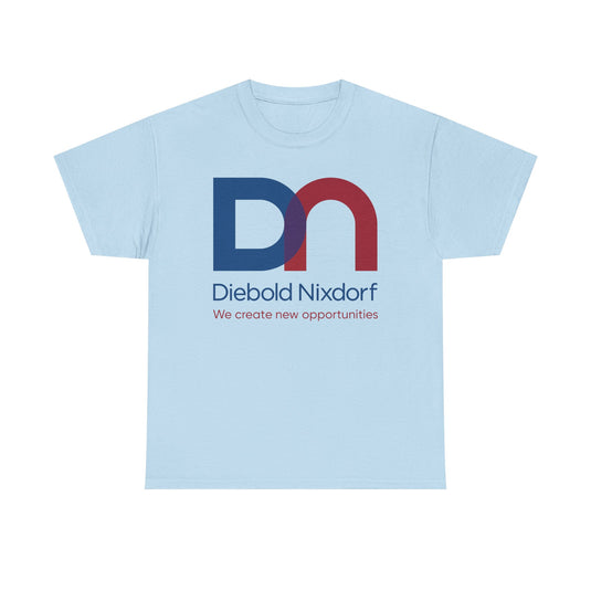 Diebold Nixdorf T-Shirt - Bankrupt ATM Company Logo Tee - Financial Tech