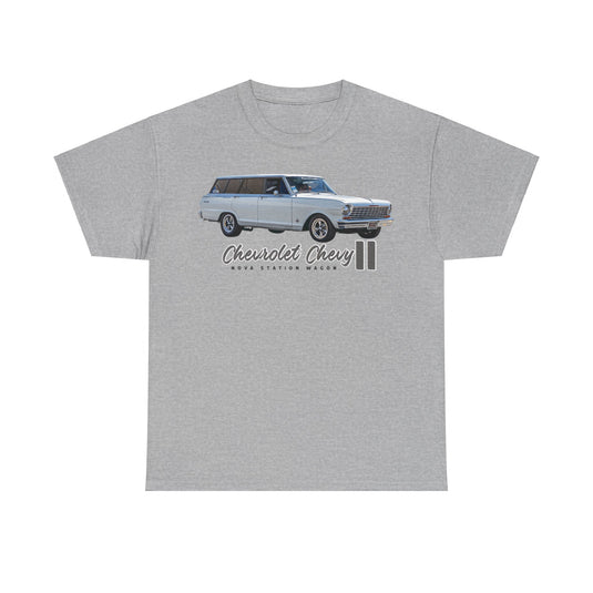 1965 Chevrolet Chevy II Nova Station Wagon Car T-shirt