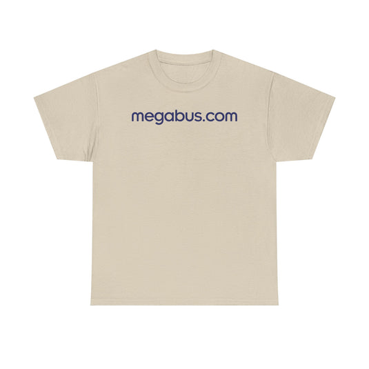 Megabus.com Defunct Bus Service T-Shirt Budget Travel Transportation Company Tee