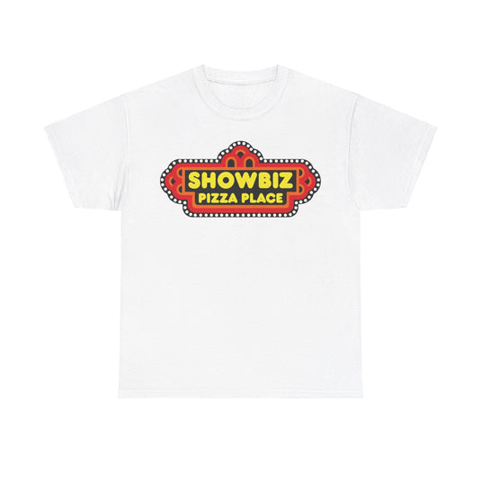 Showbiz Pizza Place Logo Restaurant T-shirt