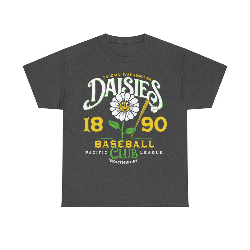 Load image into Gallery viewer, Tacoma Daisies Est 1890 Washington Baseball T-shirt
