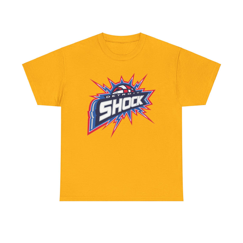 Load image into Gallery viewer, Detroit Shock Michigan Women&#39;s National Basketball Association 1998-2009 T-shirt
