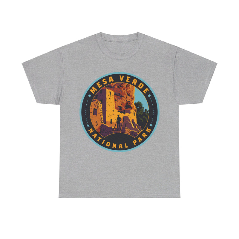 Load image into Gallery viewer, Mesa Verde National Park Colorado Round Logo T-shirt
